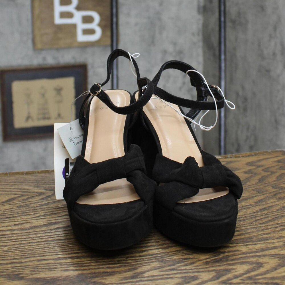 a new day Black Heeled Sandals - Picture 4 of 7